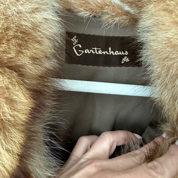 Genuine Red Fox fur knee length Gartenhaus Furs - Picture 6 of 7